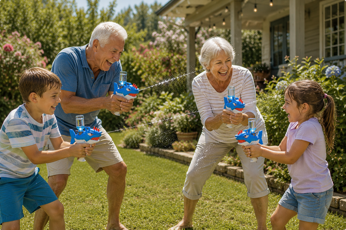 Automatic Shark Water Gun